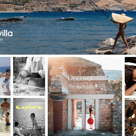 Maroulas Villas Ioanna & Stavros, Private Pools, Bbq & Seaview, By Thinkvilla Kültér fotó