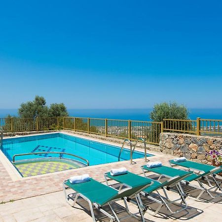 Maroulas Villas Ioanna & Stavros, Private Pools, Bbq & Seaview, By Thinkvilla Kültér fotó