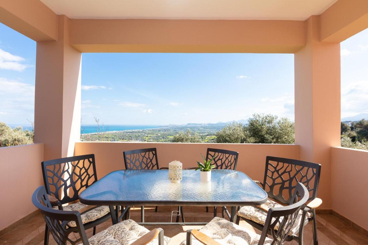 Maroulas Villas Ioanna & Stavros, Private Pools, Bbq & Seaview, By Thinkvilla Kültér fotó