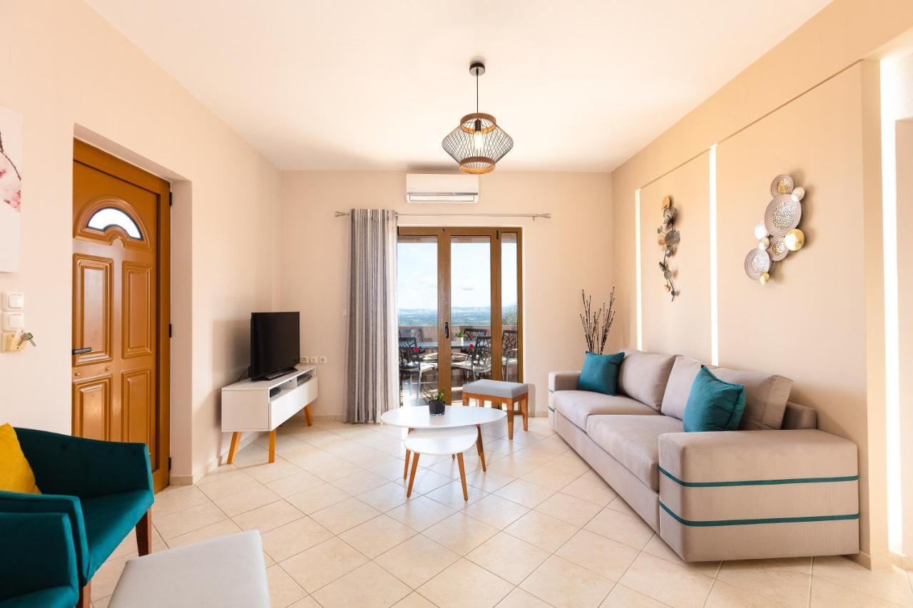 Maroulas Villas Ioanna & Stavros, Private Pools, Bbq & Seaview, By Thinkvilla Kültér fotó
