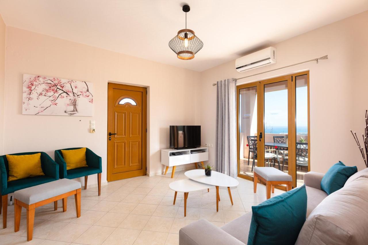 Maroulas Villas Ioanna & Stavros, Private Pools, Bbq & Seaview, By Thinkvilla Kültér fotó