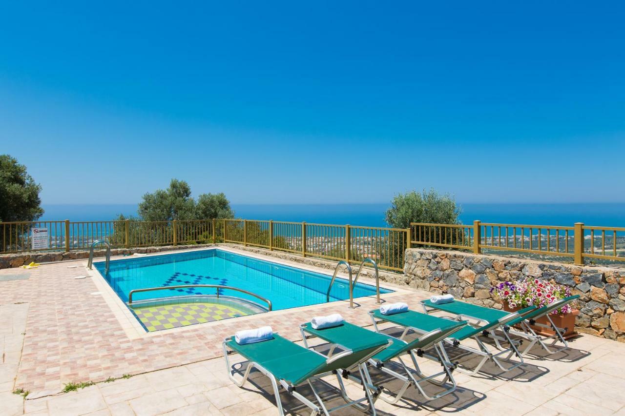 Maroulas Villas Ioanna & Stavros, Private Pools, Bbq & Seaview, By Thinkvilla Kültér fotó