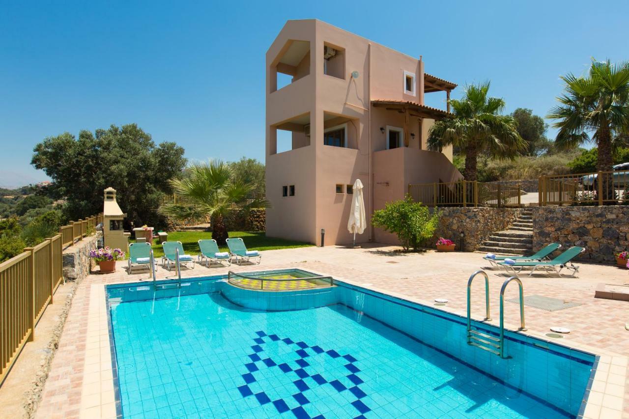Maroulas Villas Ioanna & Stavros, Private Pools, Bbq & Seaview, By Thinkvilla Kültér fotó