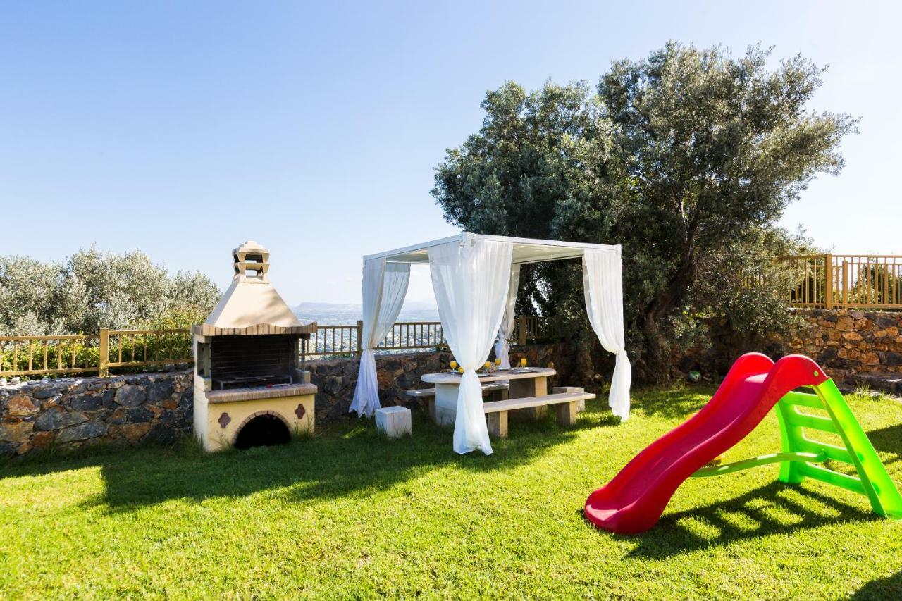 Maroulas Villas Ioanna & Stavros, Private Pools, Bbq & Seaview, By Thinkvilla Kültér fotó