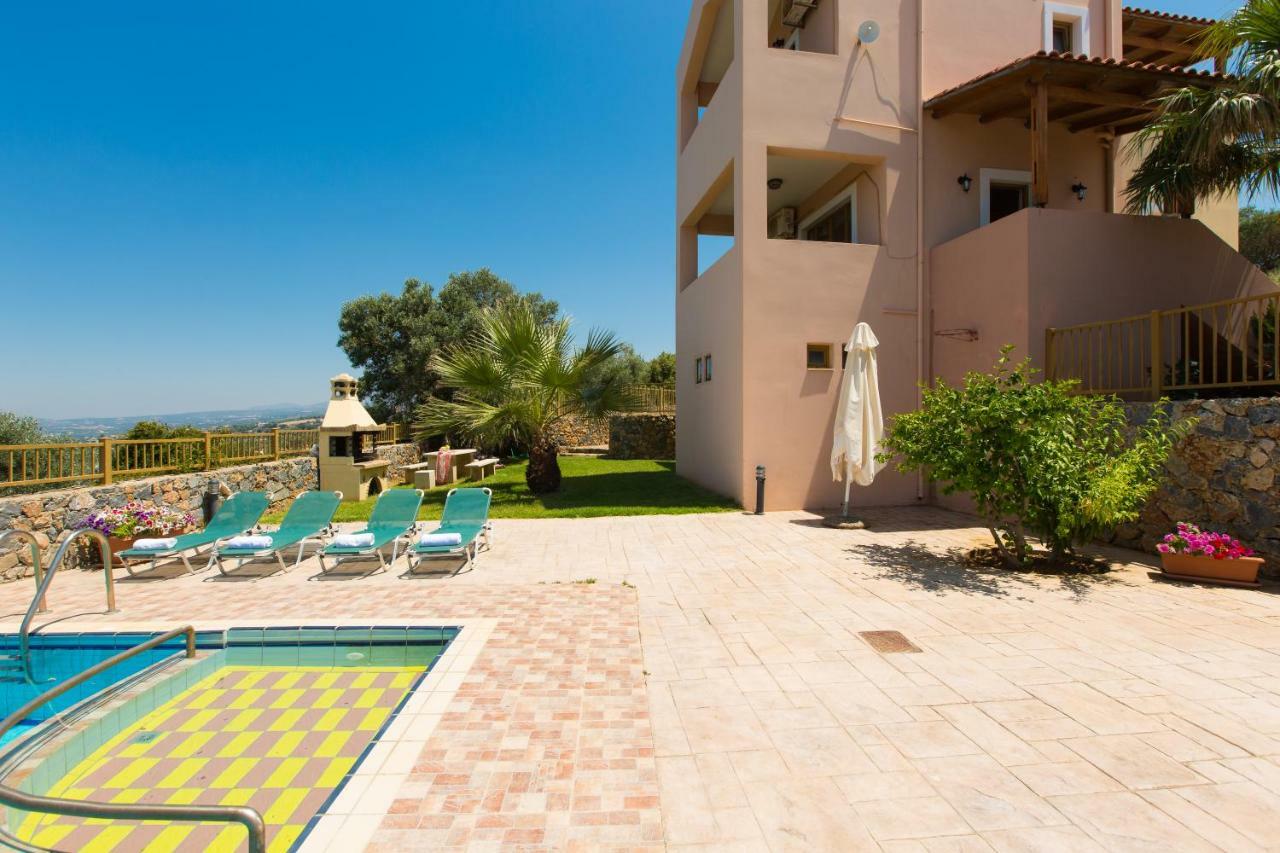 Maroulas Villas Ioanna & Stavros, Private Pools, Bbq & Seaview, By Thinkvilla Kültér fotó