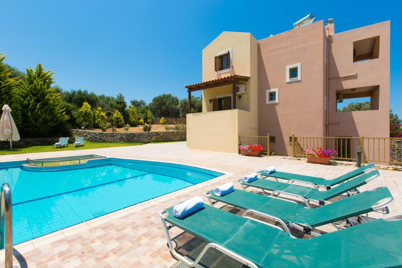 Maroulas Villas Ioanna & Stavros, Private Pools, Bbq & Seaview, By Thinkvilla Kültér fotó